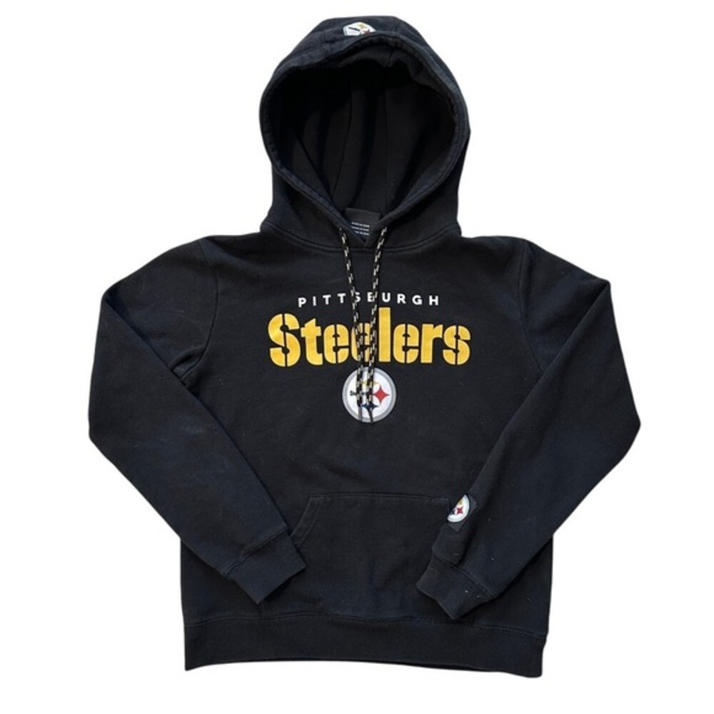 NFL Pittsburgh Steelers Hoodie Pullover Sweatshirt Football Fan Youth Small